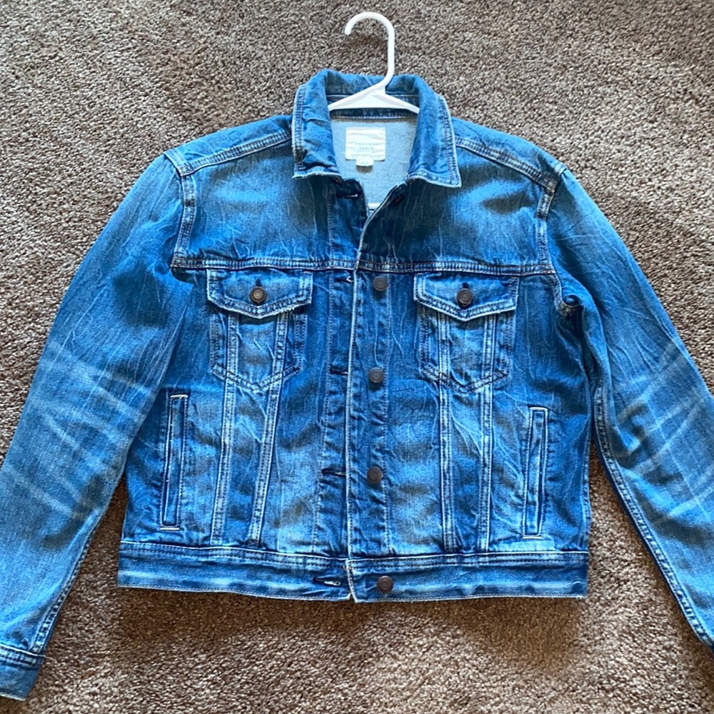 American eagle jeans jacket, Size- S, Color- blue